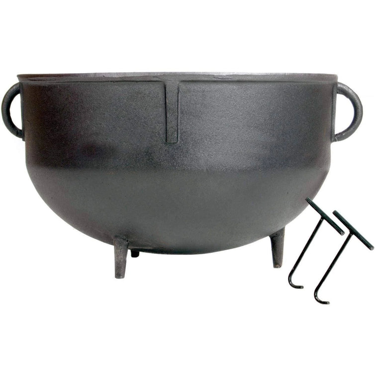 Cajun Classic 15-Gallon seasoned Cast Iron Jambalaya Pot – GL10443S