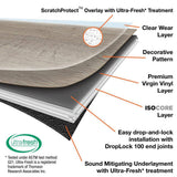 Lifeproof I969104L Heirloom Pine 8.7×22 x 47.6×22 Luxury Vinyl Plank Flooring Pine