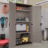 Suncast Mega Tall Utility Storage Cabinet