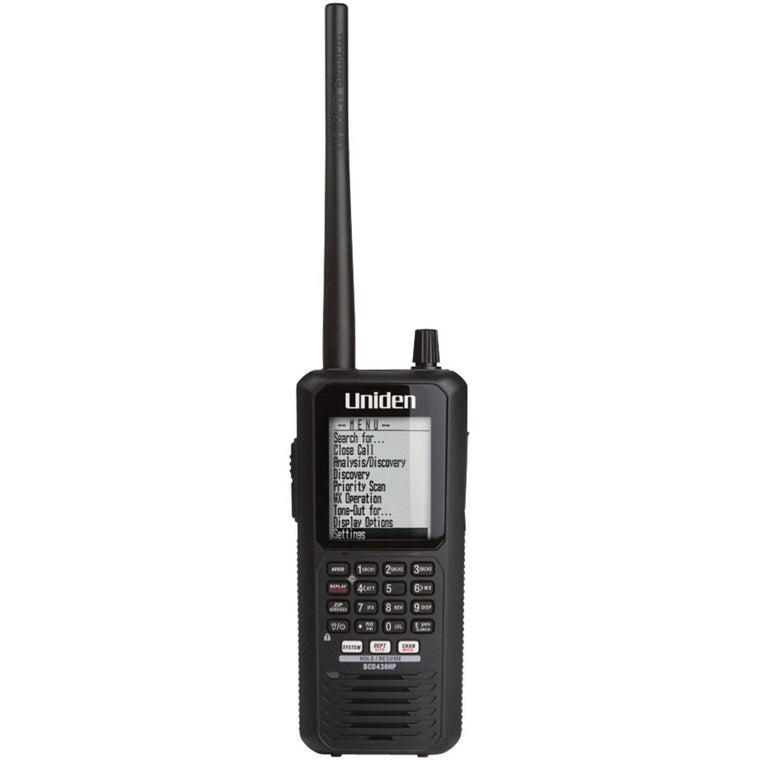 Uniden BCD436HP HomePatrol Series Digital Handheld Scanner. TrunkTracker V, Simple Programming, S.a.m.e. Emergency/Weather Alert