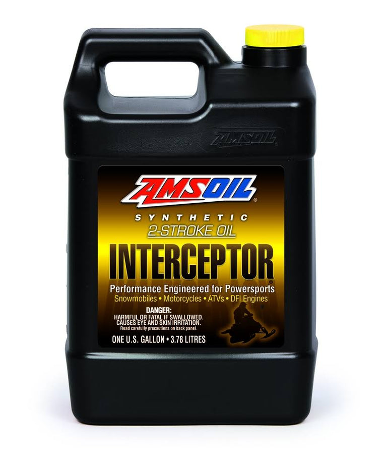 Amsoil Interceptor Synthetic 2-Stroke Oil – Gallon AMSOAIT04
