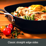 All-Clad H9112S64 Essentials Nonstick Hard Anodized 8.5 and 10.5-inch Fry Pans?? 2 Piece?? Grey